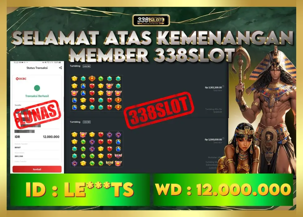 338SLOT JACKPOT GAME SLOT PRINCESS MAXWIN! Rp 12.000.000 - LUNAS!!!
