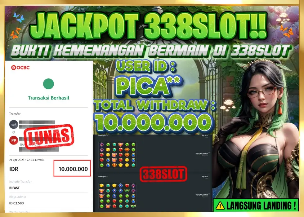 338SLOT JACKPOT GAME SLOT STARLIGHT PRINCESS! Rp 10.000.000 - LUNAS!!!