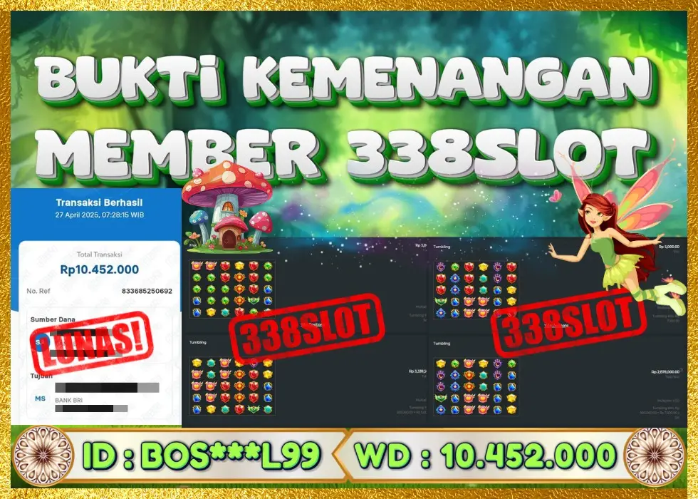 338SLOT JACKPOT GAME STARLIGHT PRINCESS MAXWIN! Rp 10.452.000 - LUNAS!!!