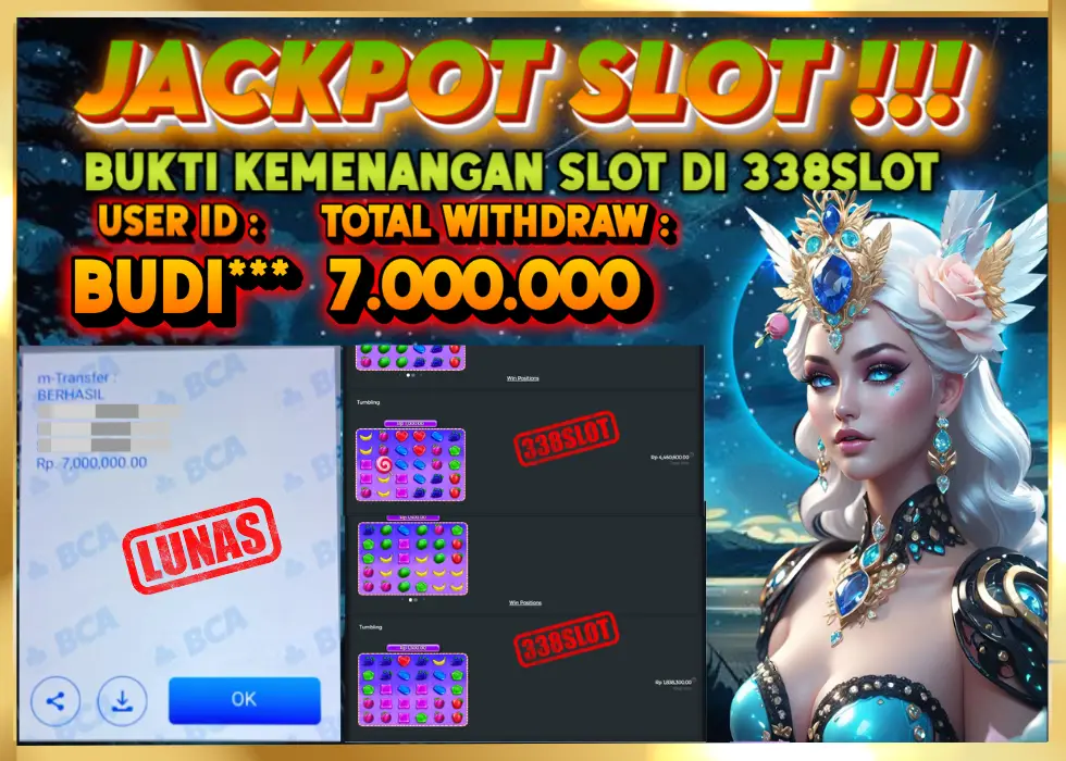 338SLOT JACKPOT GAME PRAGMATIC BONANZA! Rp 7.000.000 - LUNAS!!!