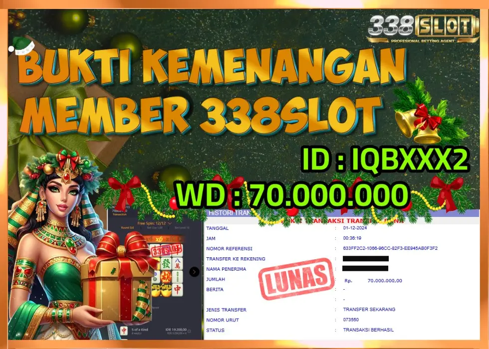 338SLOT JACKPOT GAME PGSOFT MAHJONG! Rp 70.000.000 - LUNAS!!!