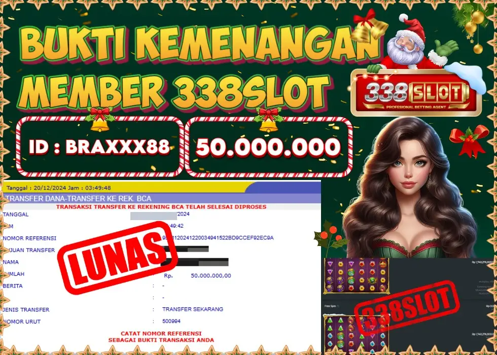 338SLOT JACKPOT GAME SLOT ZEUS OLYMPUS! Rp 50.000.000 - LUNAS!!!