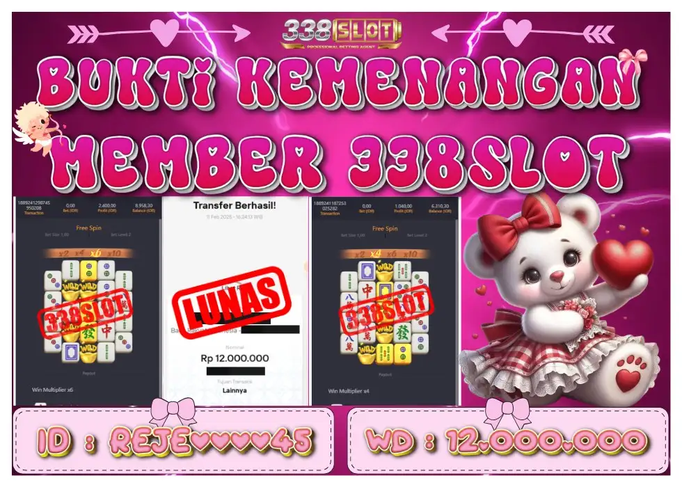 338SLOT JACKPOT GAME PGSOFT MAHJONG TERGACOR! Rp 12.000.000 - LUNAS!!!