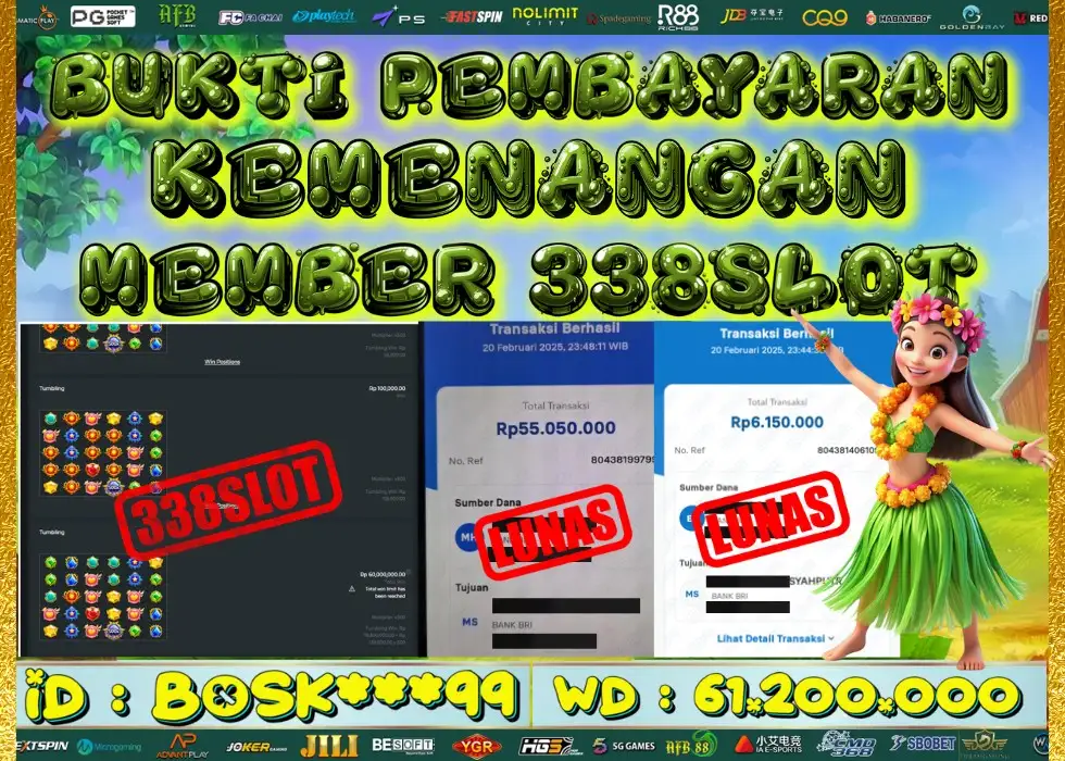 338SLOT JACKPOT GAME JUDI SLOT STARLIGHT PRINCESS! Rp 61.200.000 - LUNAS!!!