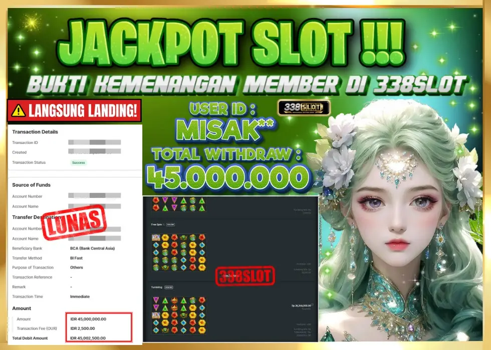 338SLOT JACKPOT GAME SLOT ZEUS PRAGMATIC! Rp 45.000.000 - LUNAS!!!