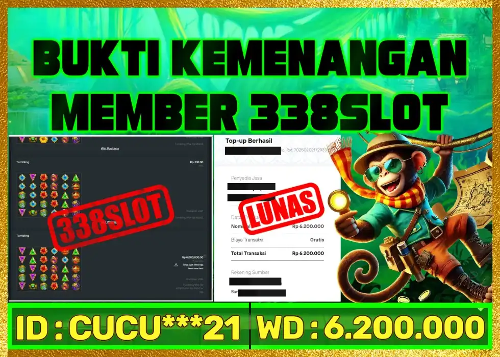 338SLOT JACKPOT GAME SLOT PRAGMATIC ZEUS PETIR! Rp 6.200.000 - LUNAS!!!