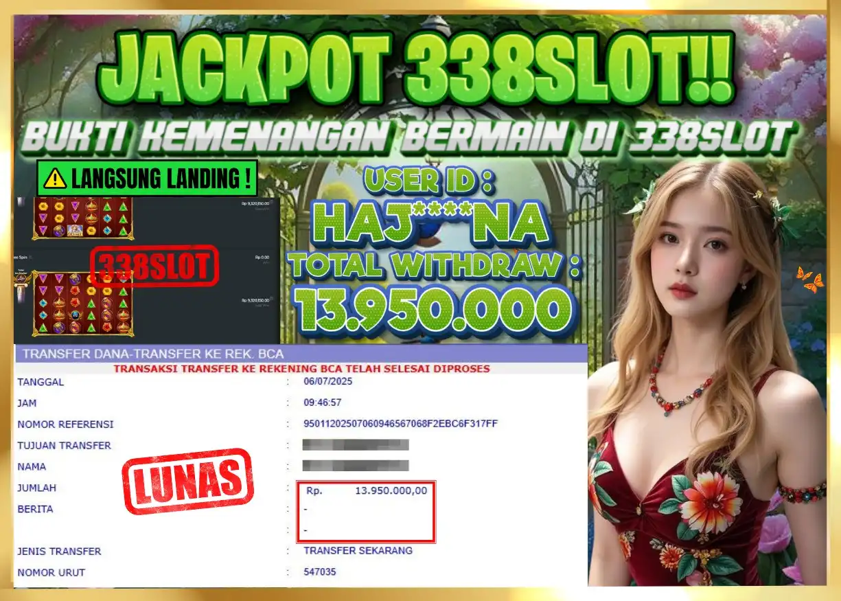 338SLOT JACKPOT GAME PRAGMATIC ZEUS JACKPOT! Rp 13.950.000 - LUNAS!!!