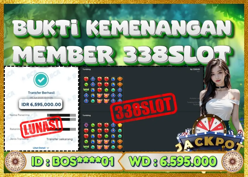 338SLOT JACKPOT GAME JUDI SLOT PRINCESS MAXWIN! Rp 6.595.000 - LUNAS!!!