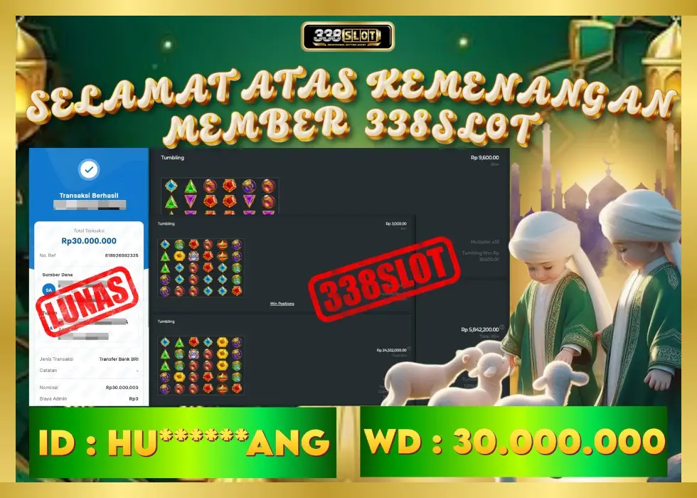 338SLOT JACKPOT GAME JUDI SLOT ZEUS ASLI! Rp 30.000.000 - LUNAS!!!